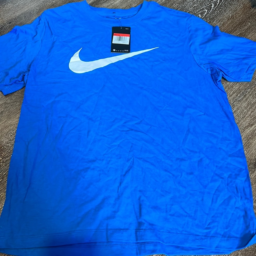 Blue Nike T-shirt